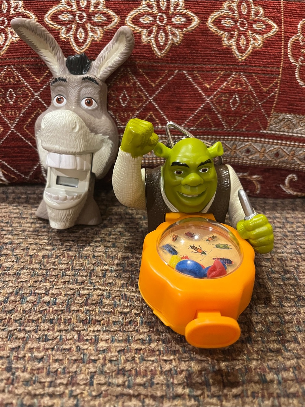 Shrek / Shrek 2 toys bundle Donkey and Shrek
